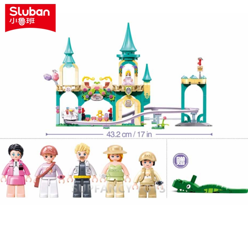 Kids Education Park - Sluban 448 Stück Traumprinzessin Welt Vergnügungspark