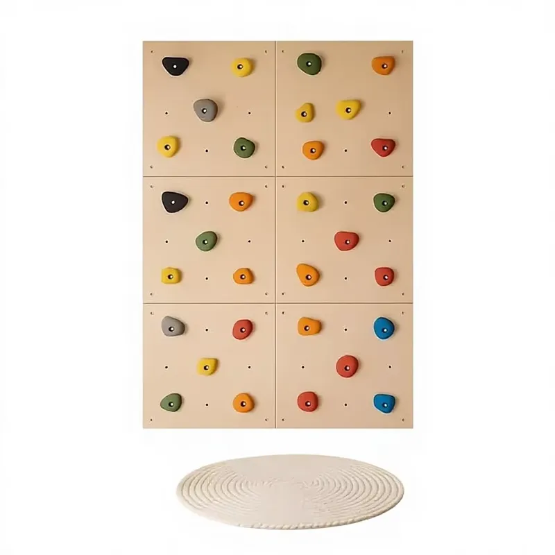 Kids Education Center - Indoor-Kletterwand für Kinder, sensorisches Spielgerät für