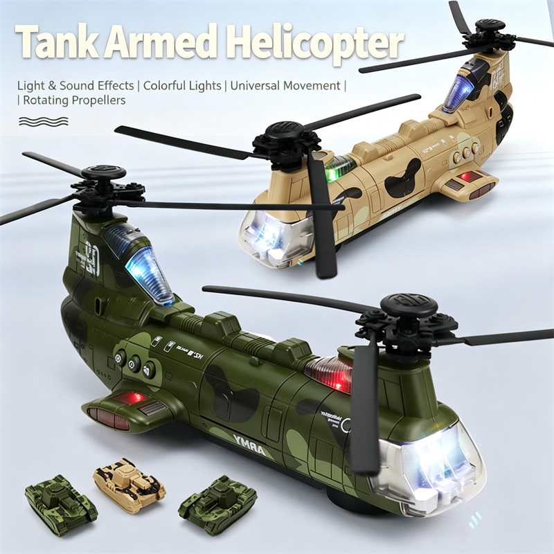 Kids Education Gift - Elektrisches „Bump and Go“-Transportflugzeug-Spielzeug mit 360°-Drehung,
