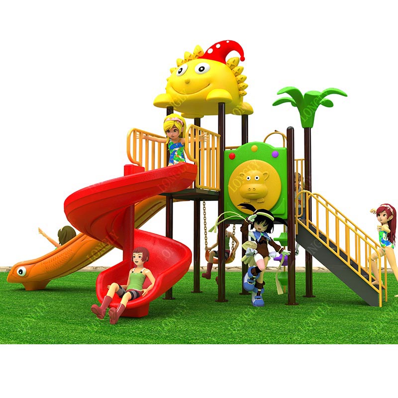 Kids Education Park - Kommerzielle Kunststoffrutsche 450x270x280cm für Kinder im