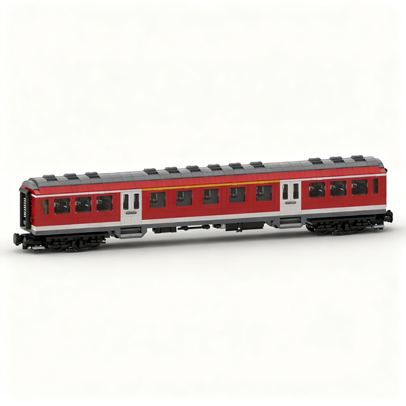 Kids Education Classes - 1765 Teile MOC DB Regio Klasse