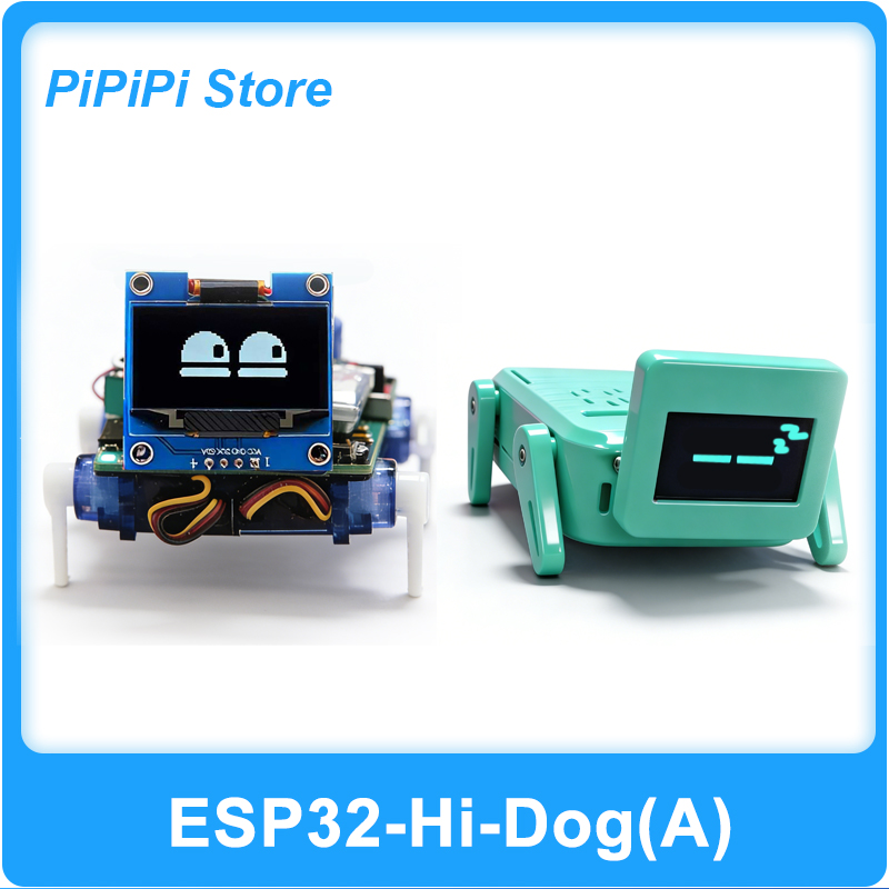Kids Home Education - ESP32-S3 KI-Sprachdialog-Roboterhund-Entwicklungsboard: Deepseek KI-gestütztes, lehrreiches Smart-Spielzeug