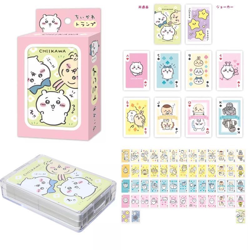 Kids Education In Japan - Chiikawa Spielkarten Usagi Hachiware Anime-Stil Puzzlespiel