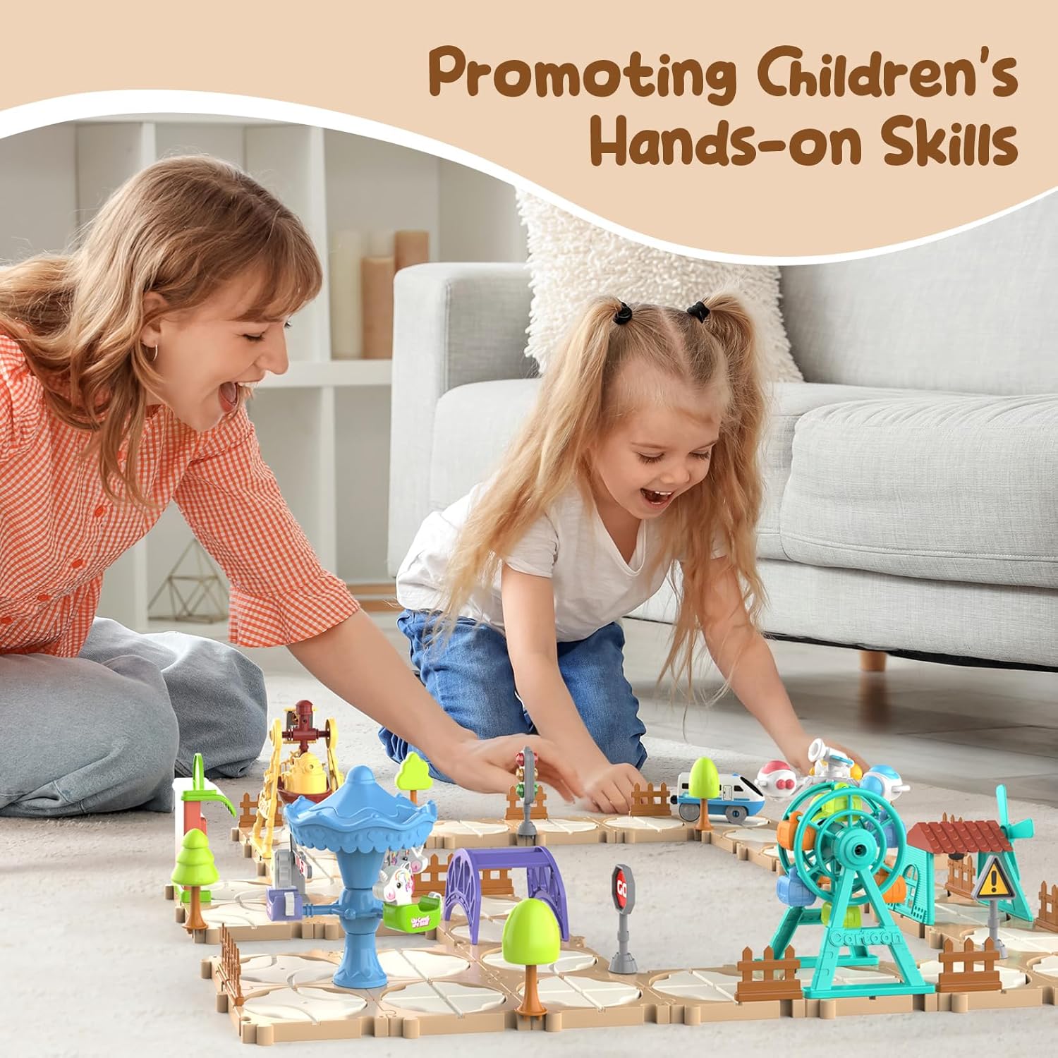 DIY Puzzle-Rennstrecken-Set: Z – Kids Education Board Bewertung und Preis
