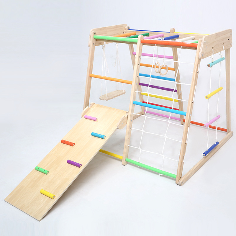 Kinder-Klettergerüst aus Massi – Kids Education Park Bewertung und Preis