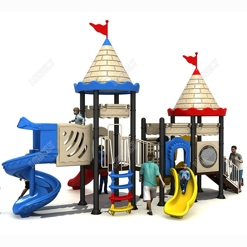 Hochwertige Outdoor-Spielplatz – Kids Education Park Bewertung und Preis
