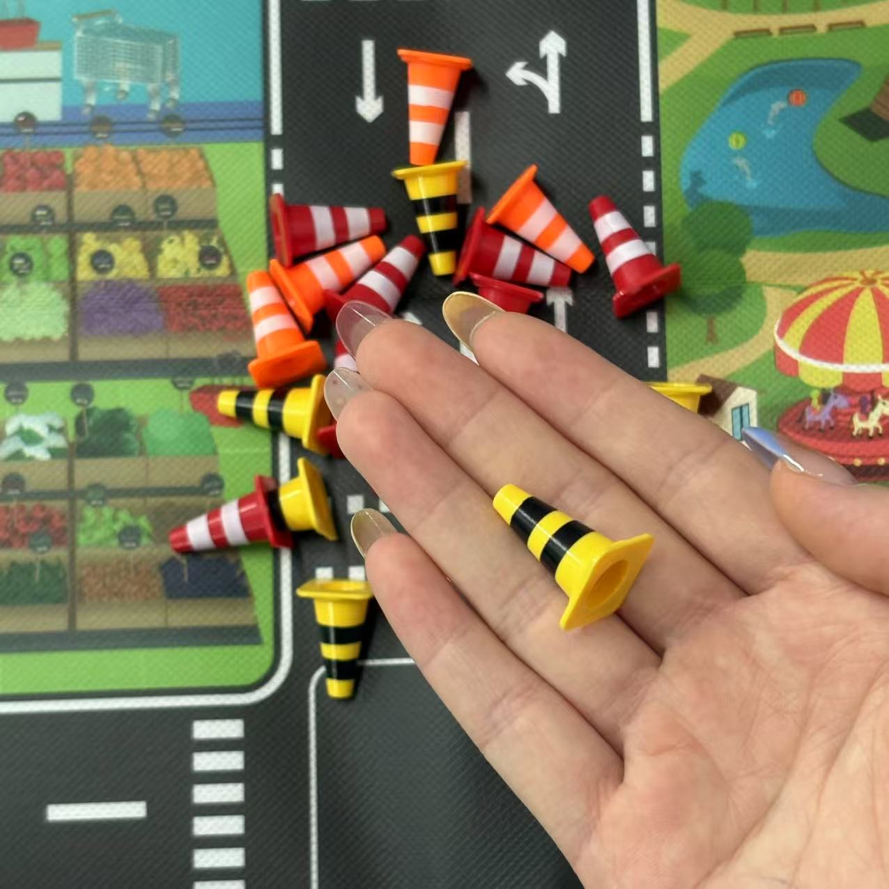 Mini-Verkehrsschilder & Straße – Kids Home Education Bewertung und Preis