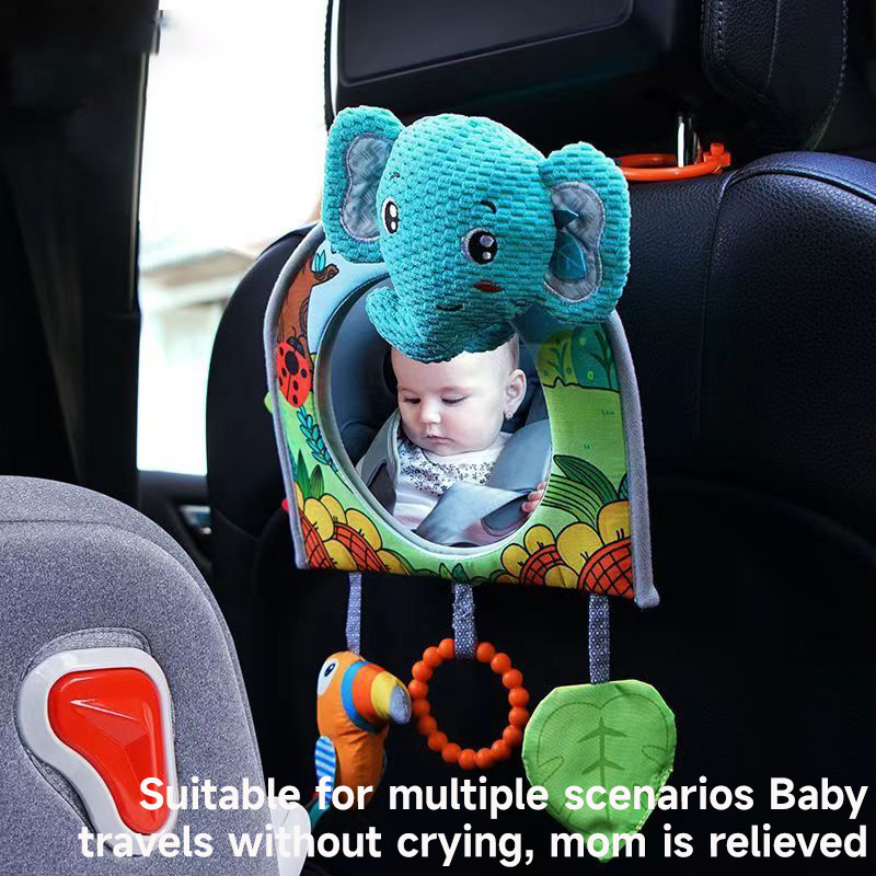 Baby-Autositz-Spiegel-Spielzeu – Kids Education Music Bewertung und Preis