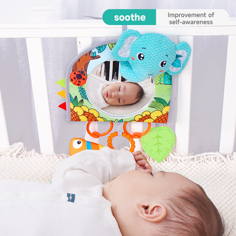 Baby-Autositz-Spiegel-Spielzeu – Kids Education Music Bewertung und Preis