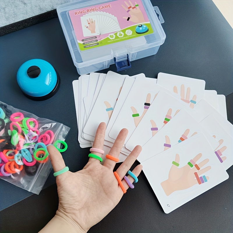 Kinder Finger Ring Brettspiel  – Kids Education Board Bewertung und Preis