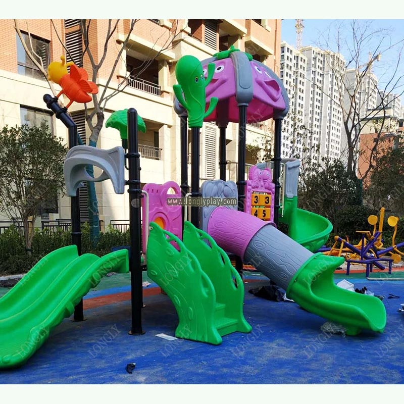LLDPE-Kunststoffrutsche für Ki – Kids Education Park Bewertung und Preis