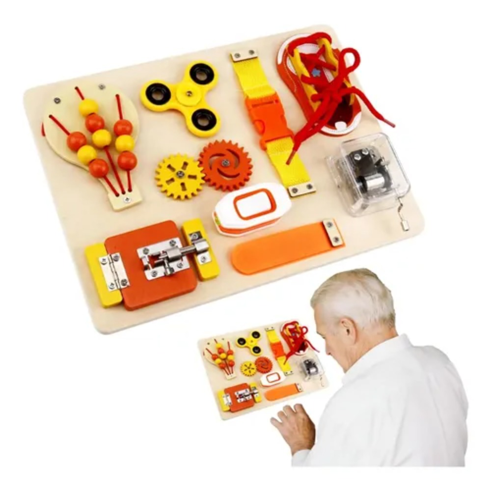 Montessori Holz-Busy-Board Spi – Kids Education Gift Bewertung und Preis