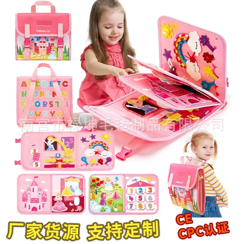 Prinzessin Montessori Filz-Bus – Kids Education Board Bewertung und Preis