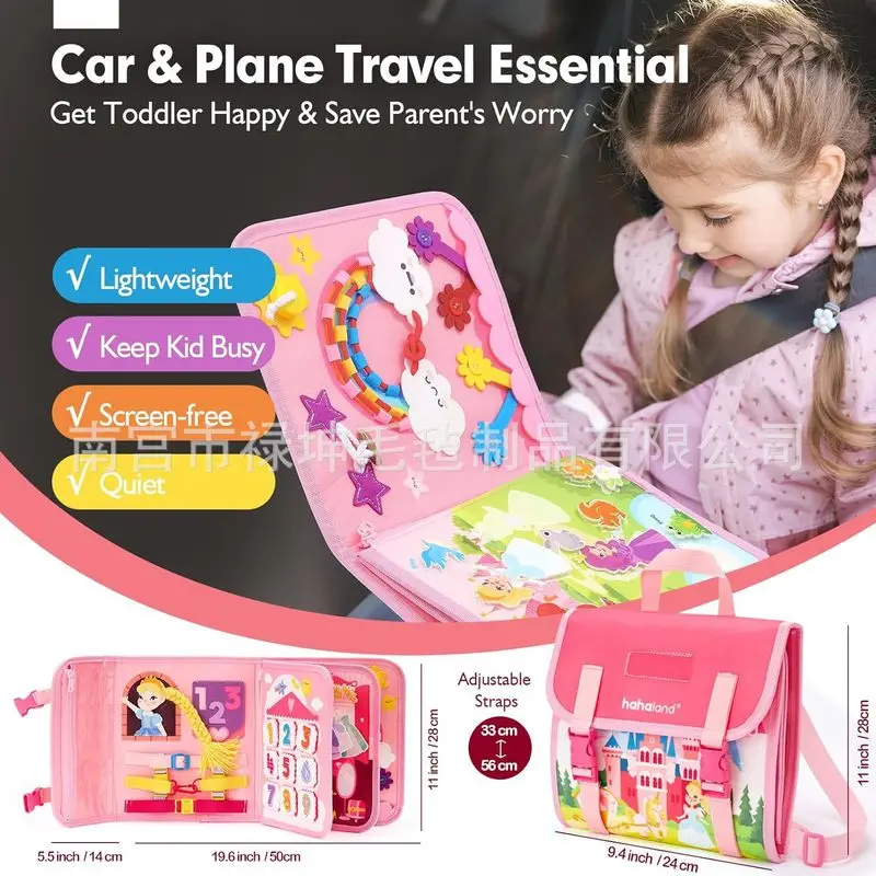 Prinzessin Montessori Filz-Bus – Kids Education Board Bewertung und Preis