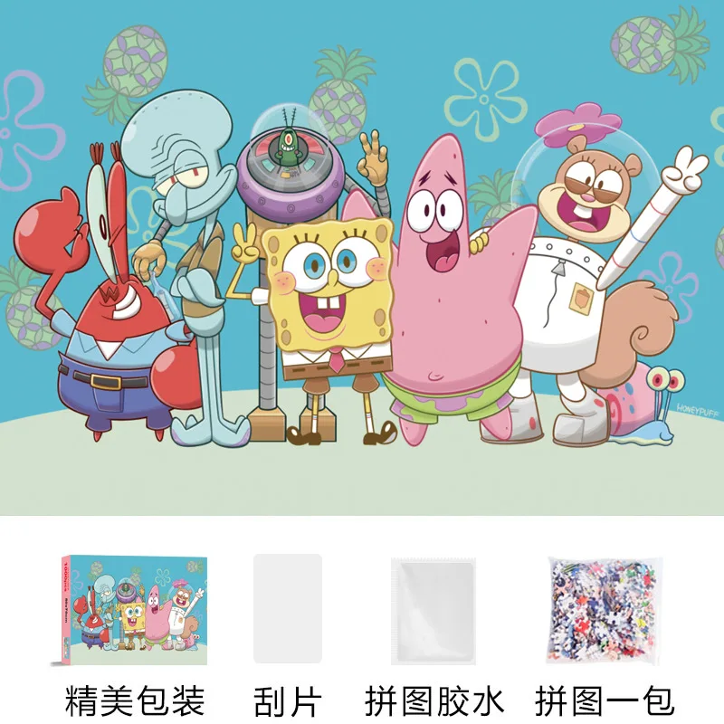 1000 Teile SpongeBob Schwammko – Kids Home Education Bewertung und Preis